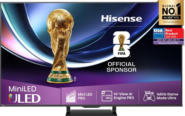 Immagine prodotto Hisense TV 65U7Q PRO (65", Mini-LED, 4K)