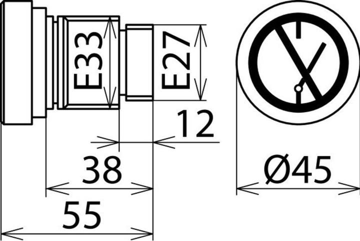 Actual product image Dehn Locking element for screw locking element 785640