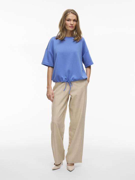 Produktbild Vila Rundhals Sweatshirt mit kurzen Ärmeln (S)