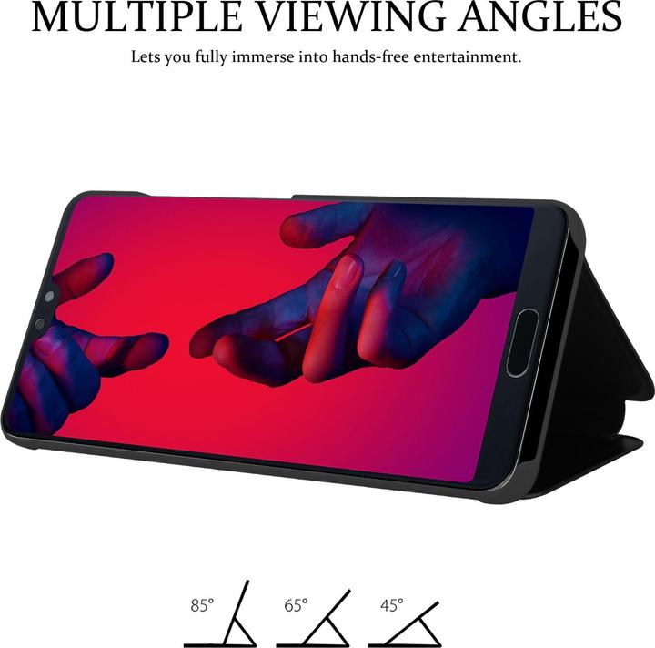 Produktbild Cadorabo Smart View Spiegel Book Hülle für Huawei P20 PRO / P20 PLUS (Huawei P20 Pro, Huawei P20 Plus)