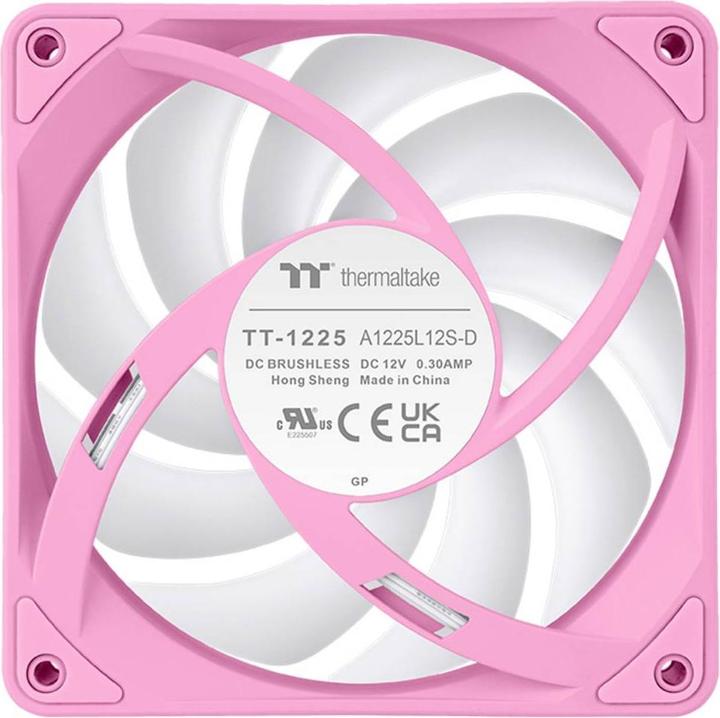 Produktbild Thermaltake TT CT120 EX Reverse ARGB PC Cooling Fan 3 Pack Pink (120 mm, 3 x)