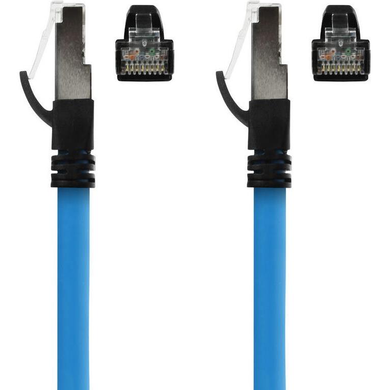 Thumbnail - ACT Industrial 2.00 meters Profinet cable RJ45 male to RJ45 male, Superflex CAT6A SF/UTP TPE cable, shie (S/FTP, CAT6a, ...