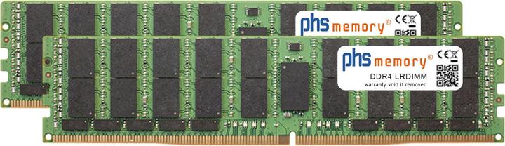 Actual product image PHS-memory RAM suitable for Dell Precision 5820 Tower (Intel Xeon CPU W-21xx) (2 x 64GB)