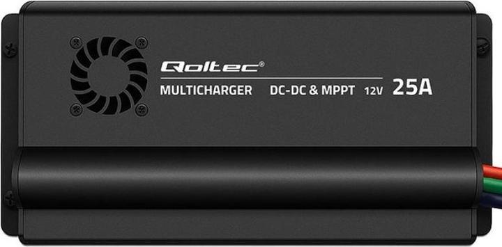 Actual product image Qoltec Autom. Ladegerät DC-DC 12V m. MPPT-Reg. 25A