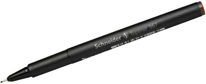 Produktbild Schneider Fineliner 967 0.4 mm, Braun, 10 Stück (Braun, 10 x)