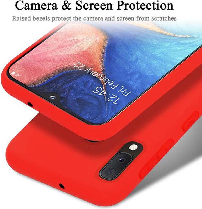 Produktbild Cadorabo TPU Liquid Silicone Case Cover (Samsung Galaxy A20e)