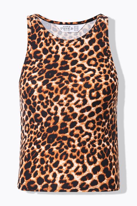 Produktbild Studio Untold Crop-Top, Slim Shape, Leo (54)