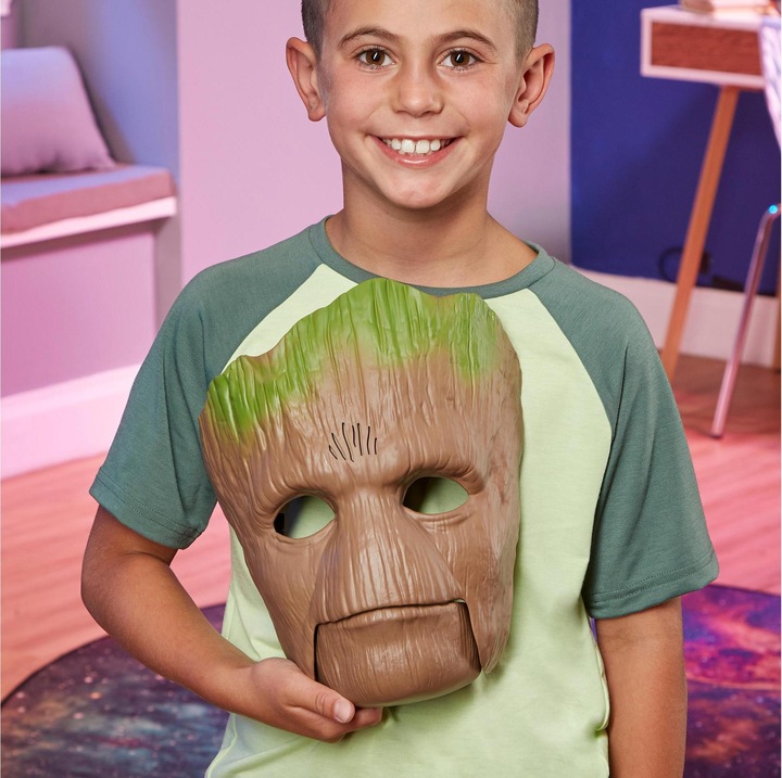 Image du produit Hasbro Masque de jeu de rôle Groot des Gardiens de la Galaxie Vol. 3, masque Groot parlant, masque de