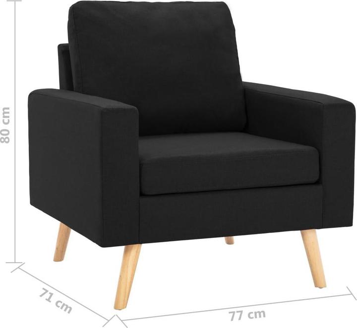 Produktbild vidaXL Sofa (2-Sitzer, Polstergruppe)