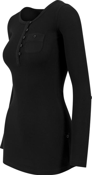 Produktbild Urban Classics Ladies Long Rib Pocket Turnup Tee (M)