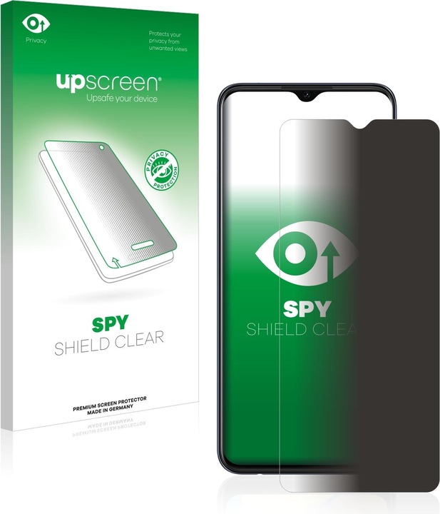 Actual product image upscreen Spy Shield Privacy Protector (1 Piece, Oppo A15)