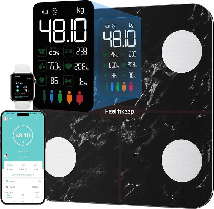 Actual product image Healthkeep Body fat scale (180 kg)