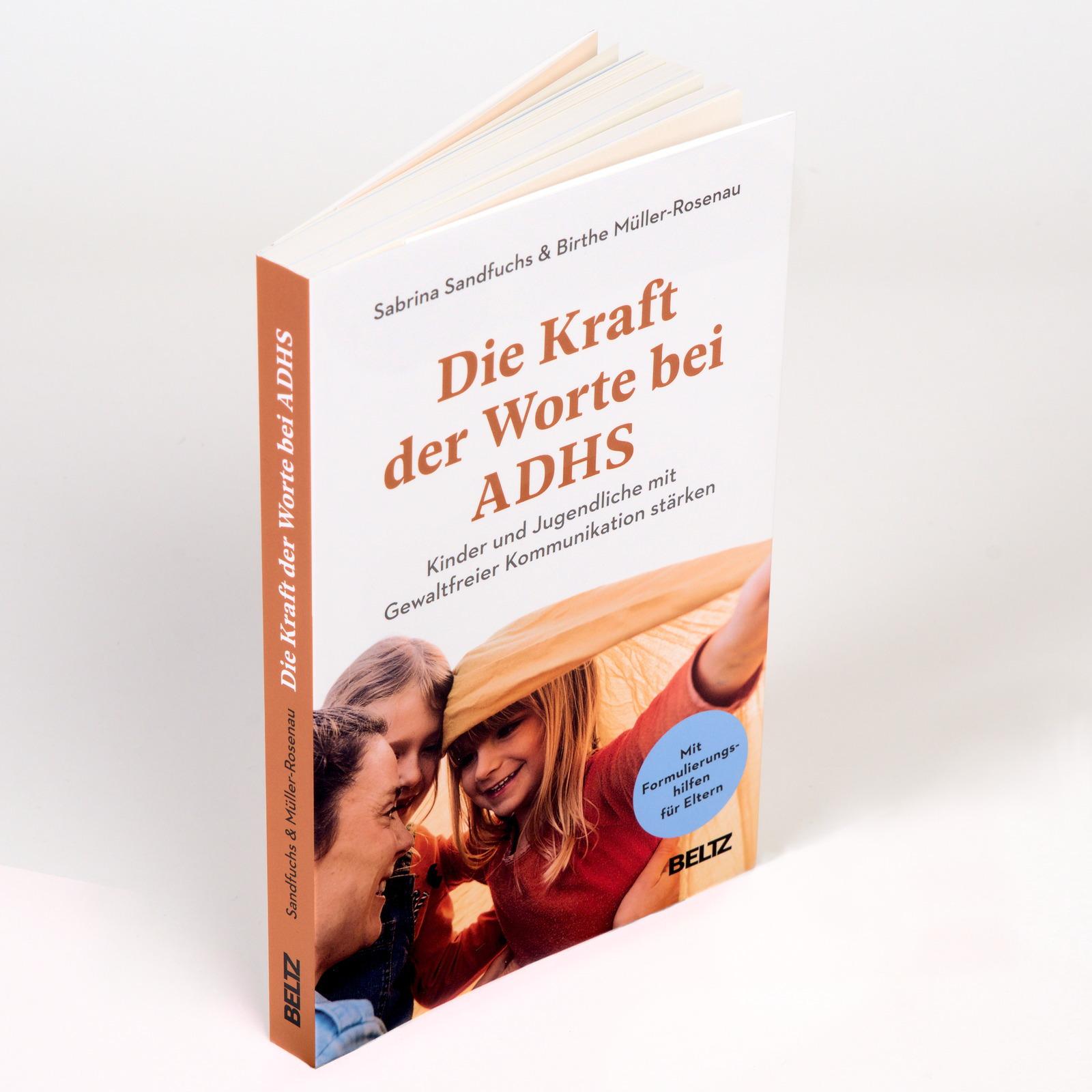 Thumbnail - Die Kraft der Worte bei ADHS, Fachbücher von Birthe Müller-Rosenau, Sabrina Sandfuchs