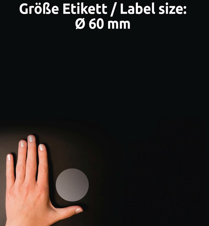 Produktbild Avery Transparente Etiketten