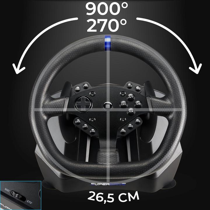 Immagine prodotto Subsonic Drive Pro Sport SV950 (PC, PS3, PS4, Switch, Xbox One S, Xbox One X, Xbox Series S, Xbox Series X)