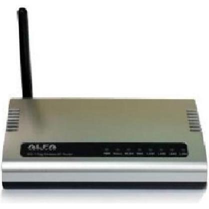 Alfa Network AIP-W610P - 802.11g 200 mW Hochleistungs-Router mit grosser Reichweite, Router