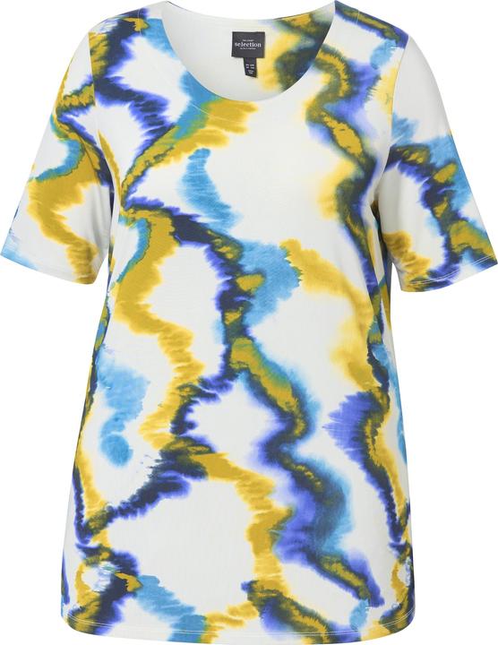 Produktbild Ulla Popken Slinkyshirt, Classic, Rundhals, Halbarm (50, 52)