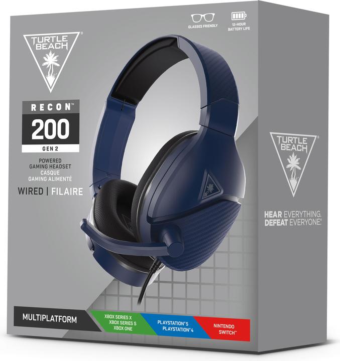 Produktbild Turtle Beach RECON 200 Midnight Blue (Kabelgebunden)