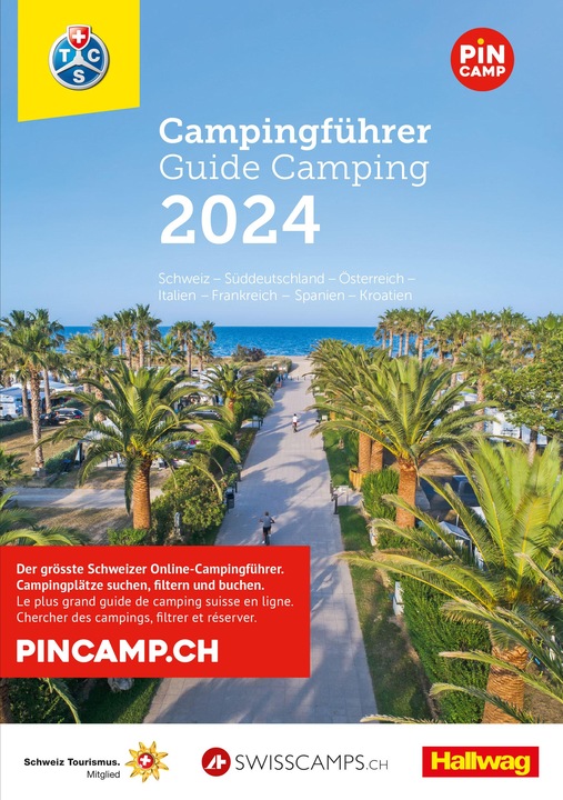 Produktbild Schweiz - Europa 2024, Campingführer TCS (Deutsch, Französisch, Collectif, 2024)