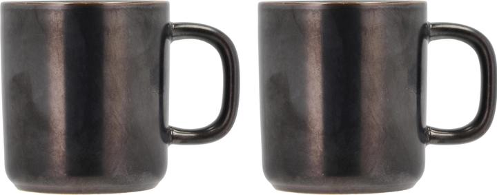 Produktbild Villa Collection Kaffeetasse Fjord 250 ml, 2 Stück, Schwarz (250 ml, 2 x)