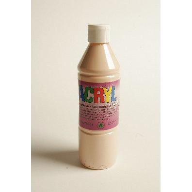 Hobby2you, Colore + Vernice per fai da te, Acryl blank 500ml lys beige (500 ml)