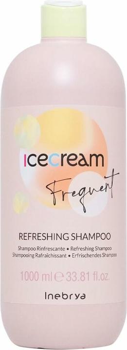 Produktbild Inebrya Ice Cream Frequent Best Care regenerujący szampon do włosów 1000ml (1000 ml, Flüssiges Shampoo)