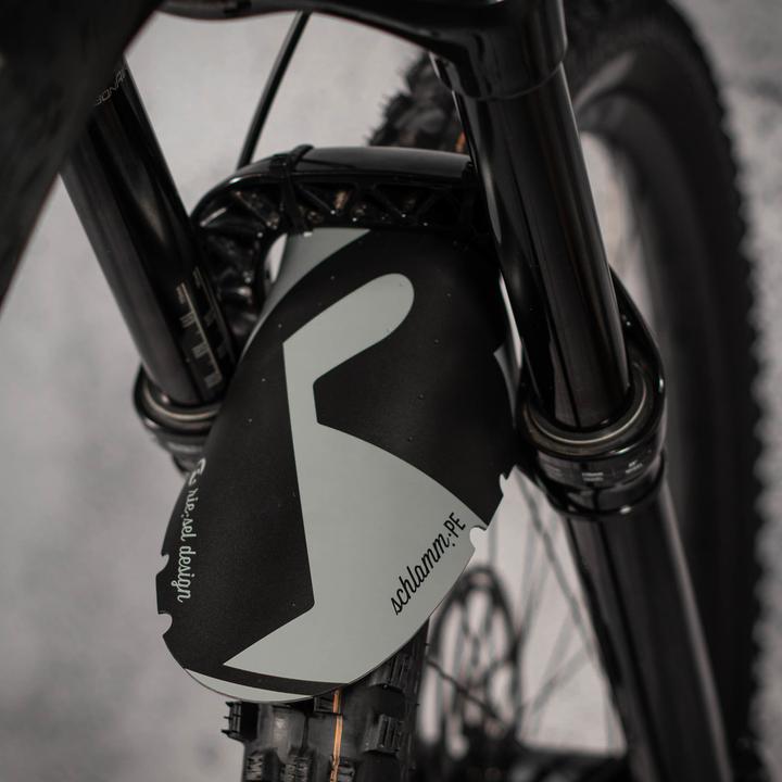 Actual product image riesel design Splash guard with packing/cable tie (Front mudguard)