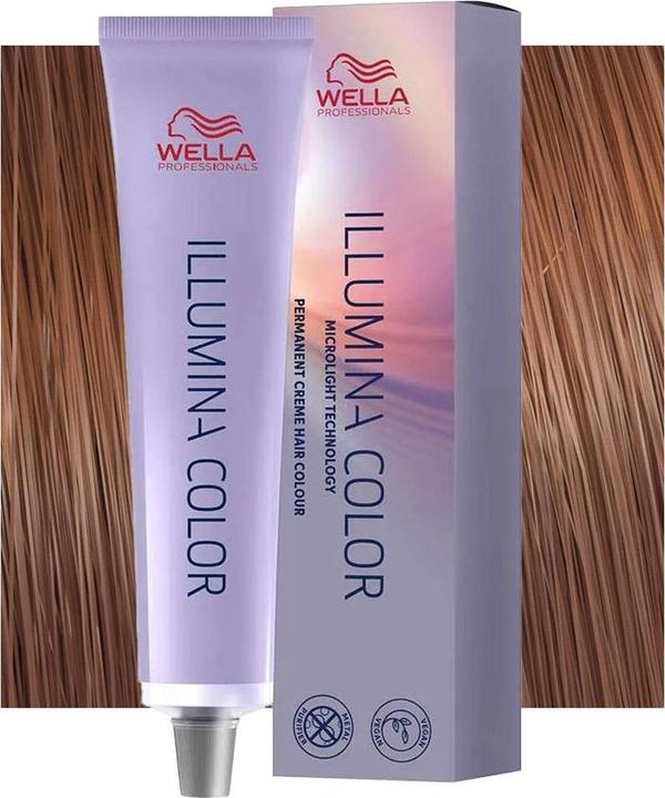 Image du produit Wella Illumina Color Atb 7/53 - 60 Ml Hair Color (7, 53 blond moyen acajou doré)