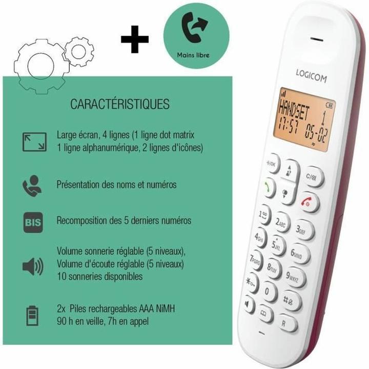 Produktbild Logicom Festnetztelefon DECT ILOA 150 SOLO
