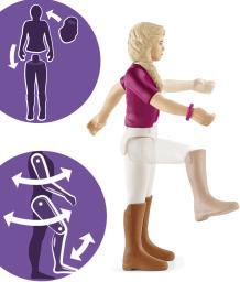 Image du produit Schleich Promenade à cheval avec 4 personnages mobiles et 4 chevaux