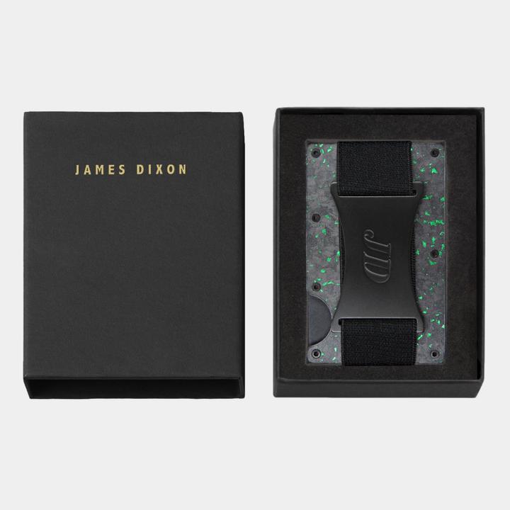Immagine prodotto James Dixon Carbonio forgiato - Nero opaco verde - Fascia di denaro