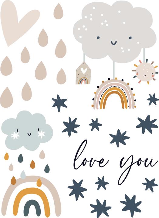 Image du produit Papierdrachen Arc-en-ciel (22 x 30 cm)