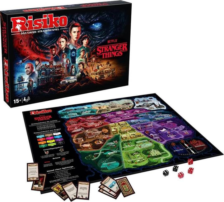 Produktbild Winning Moves Risiko - Stranger Things (Deutsch, 2 - 5 Spieler)