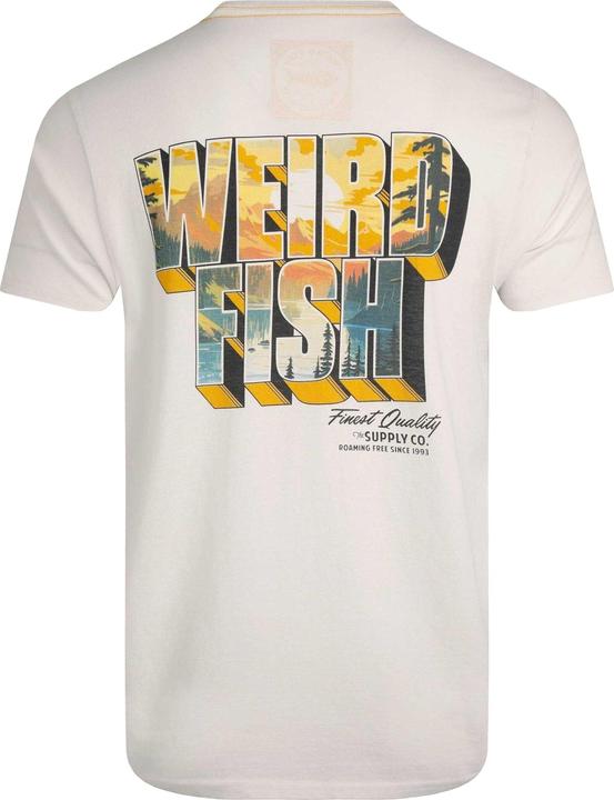 Actual product image Weird Fish Mens Wild Life Graphic Back Print T-Shirt (S)