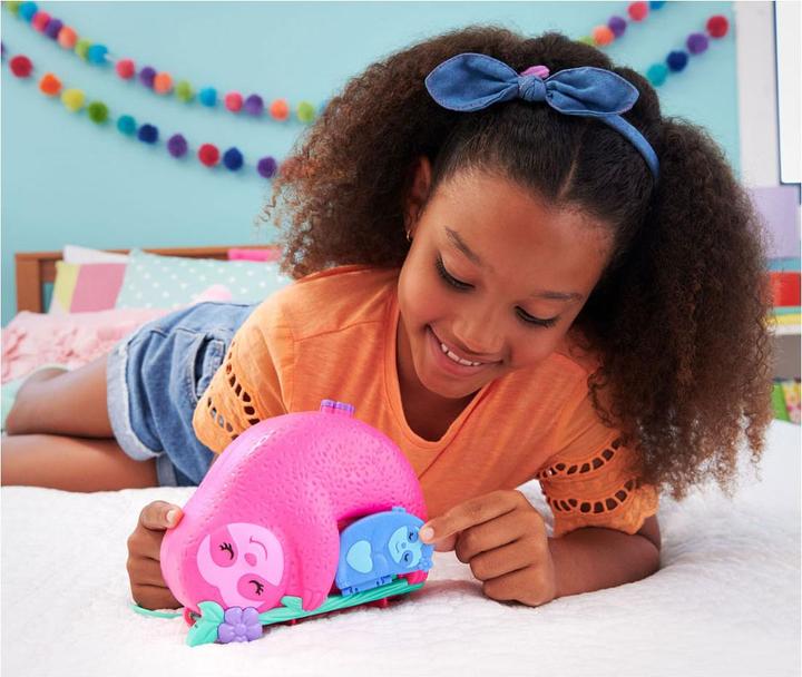 Actual product image Polly Pocket Sloth Family 2-in-1 Purse Compact