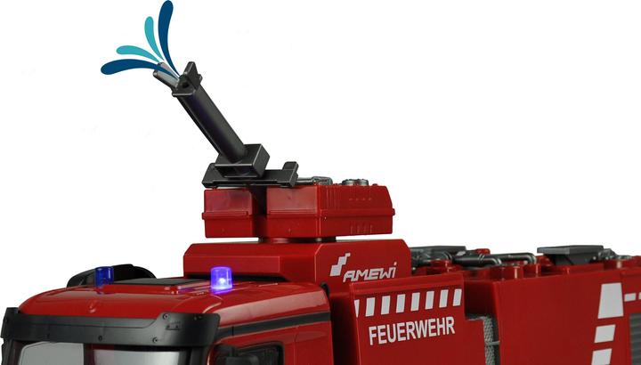 Image du produit Amewi Camion de pompiers Mercedes Benz brossé électrique 2WD 1:18 RTR (RTR Prêt à fonctionner)