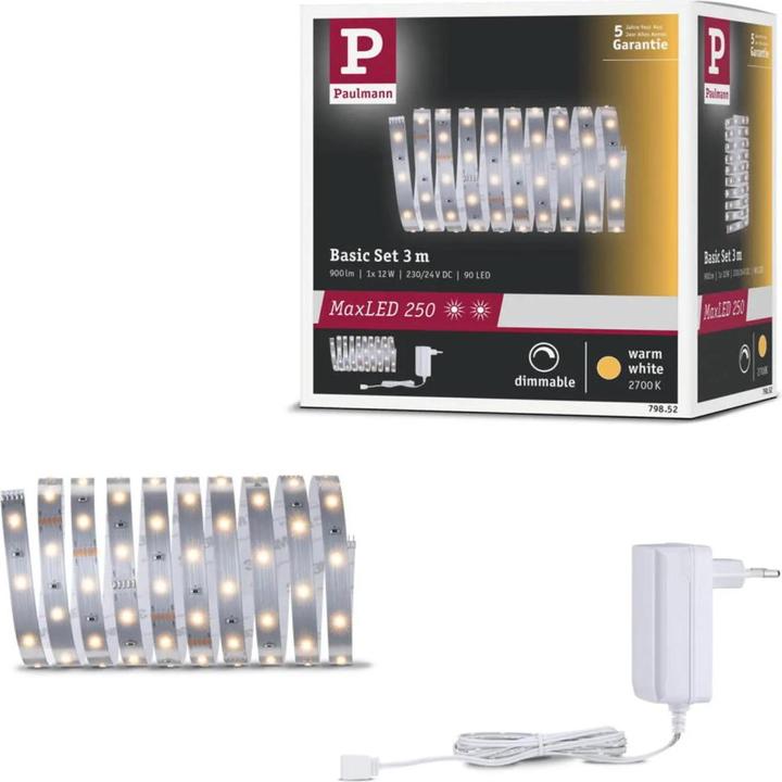 Productafbeelding Paulmann MaxLED 250 (Warm wit, 300 cm, Interieur)