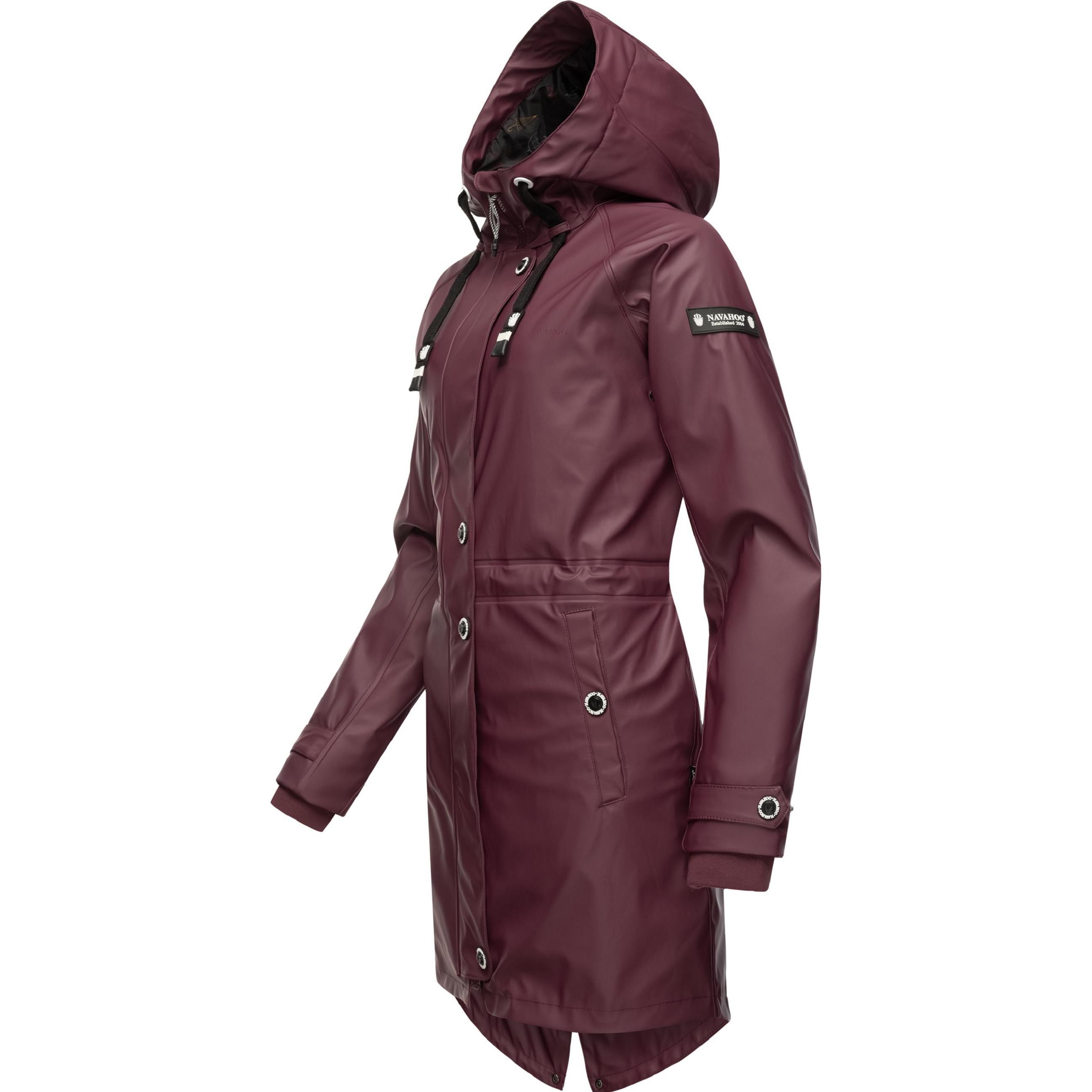 Thumbnail - Navahoo, Damen, Jacke, Rainy Flower (XXL), Rot, XXL
