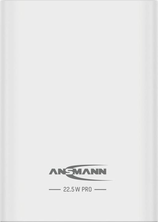 Image du produit Ansmann Banque d'alimentation 20000 mAh PB222PD blanc (20000 mAh, 22.50 W, 88 Wh)