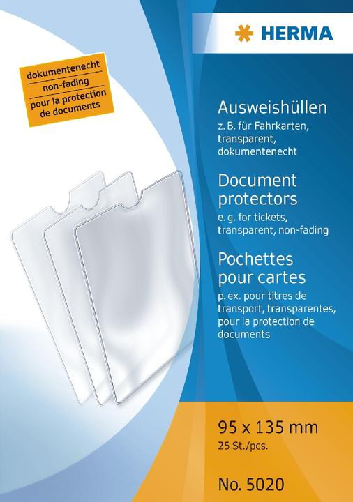 Produktbild HERMA Ausweishüllen (25x)