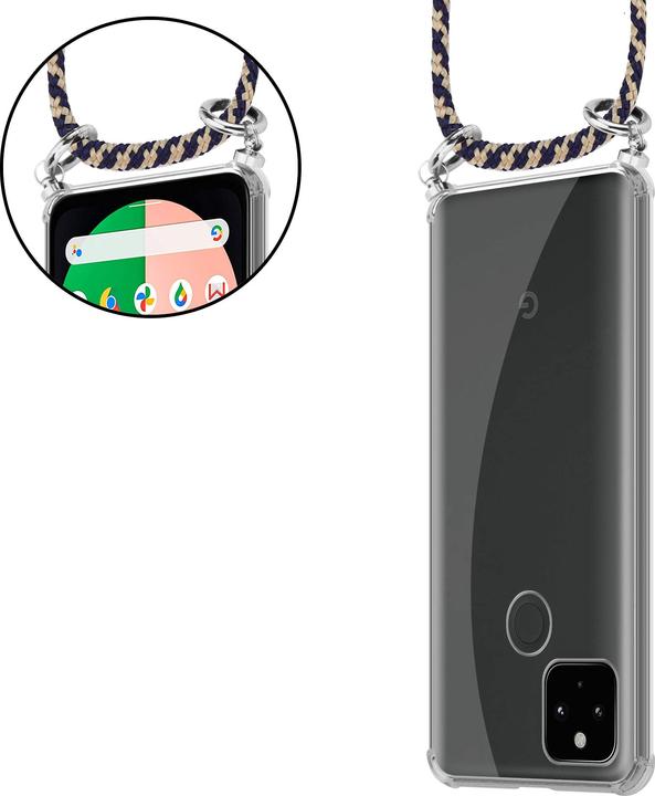 Produktbild Cadorabo TPU Handy Kette SILBER Cover