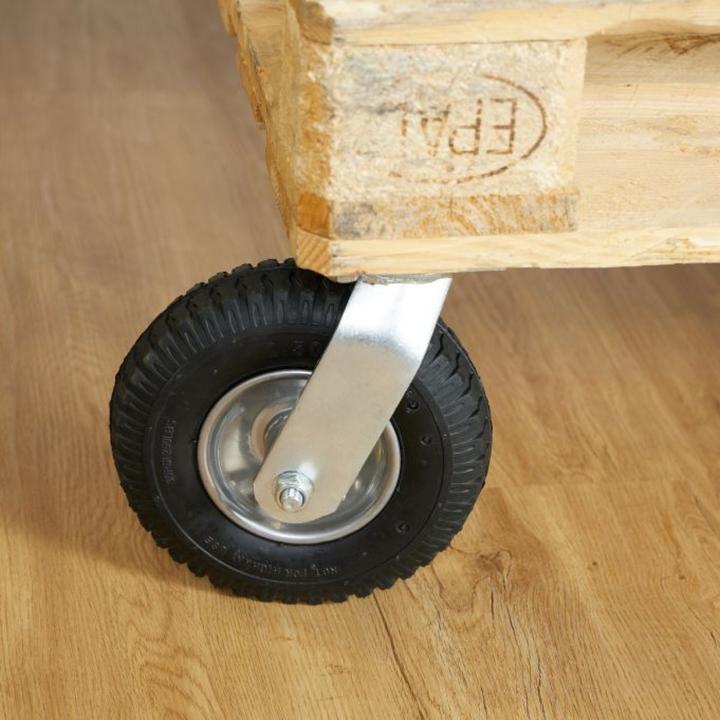 Actual product image Relaxdays Fixed wheel