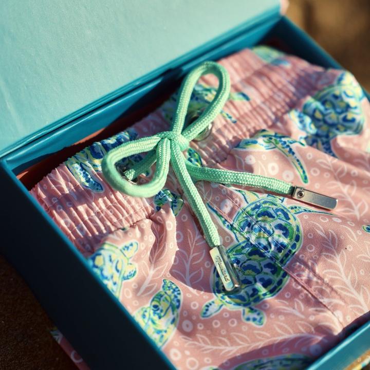 Immagine prodotto Moustard Pantaloncini da bagno a forma di tartarughe marine (XL)