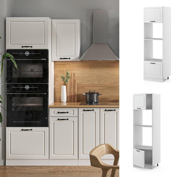 Produktbild Vicco Mikrowellenschrank R-Line (60 x 57.20 x 207 cm)