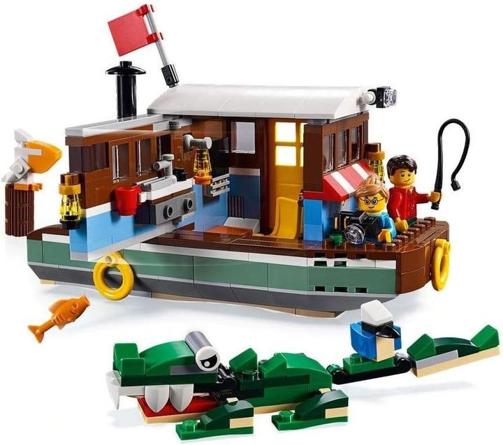 Immagine prodotto LEGO Creator 3in1 Riverside Houseboat (31093, LEGO Creator 3-in-1)
