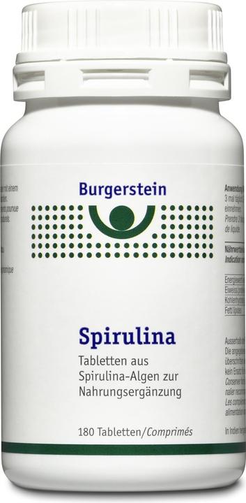 Burgerstein Spirulina (180 Stück, Tabletten, 112 g)
