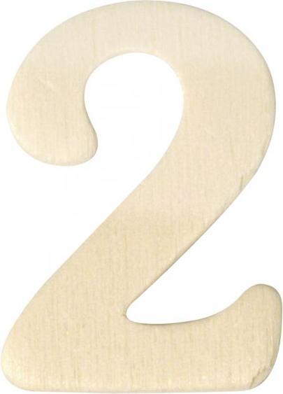 Image du produit Rayher Holz-Zahlen, 4 cm
