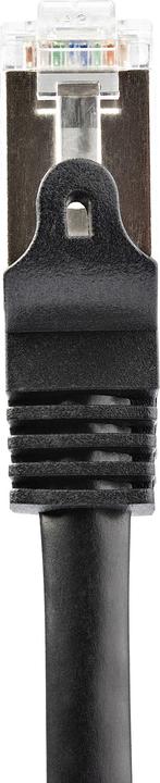 Immagine prodotto StarTech Cavo di rete Cat6 da 1 m - Cavo Patch Gigabit schermato (SFTP) Snagless - Nero (S/FTP, CAT6, 1 m)