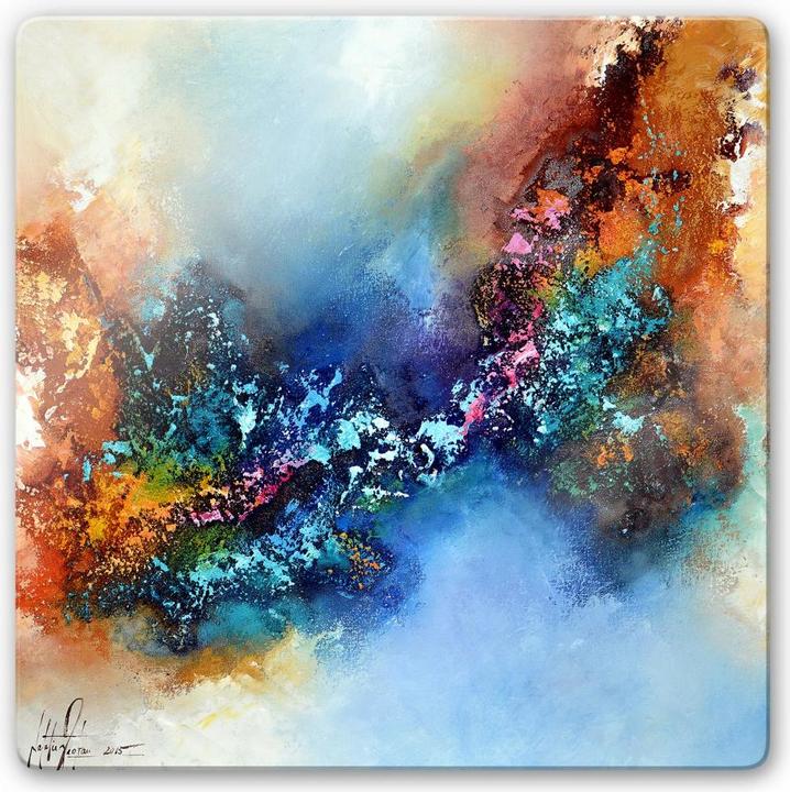 Produktbild Trenddeko Fedrau - Polarlicht 02 (50 x 50 cm)