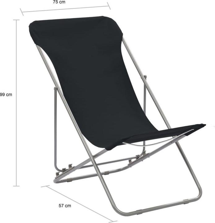 Image du produit vidaXL Strandstuhl (75 cm)